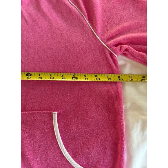 Kim Rogers Women's Small Pink long sleeved hoodie with pockets - Picture 9 of 12